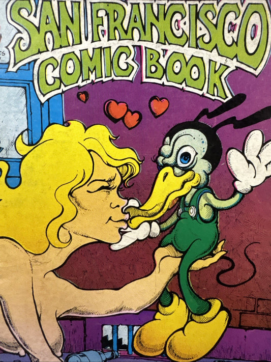 San Francisco Comic Book #2  1970 Wraparound Cover The Print Mint UNDERGROUND