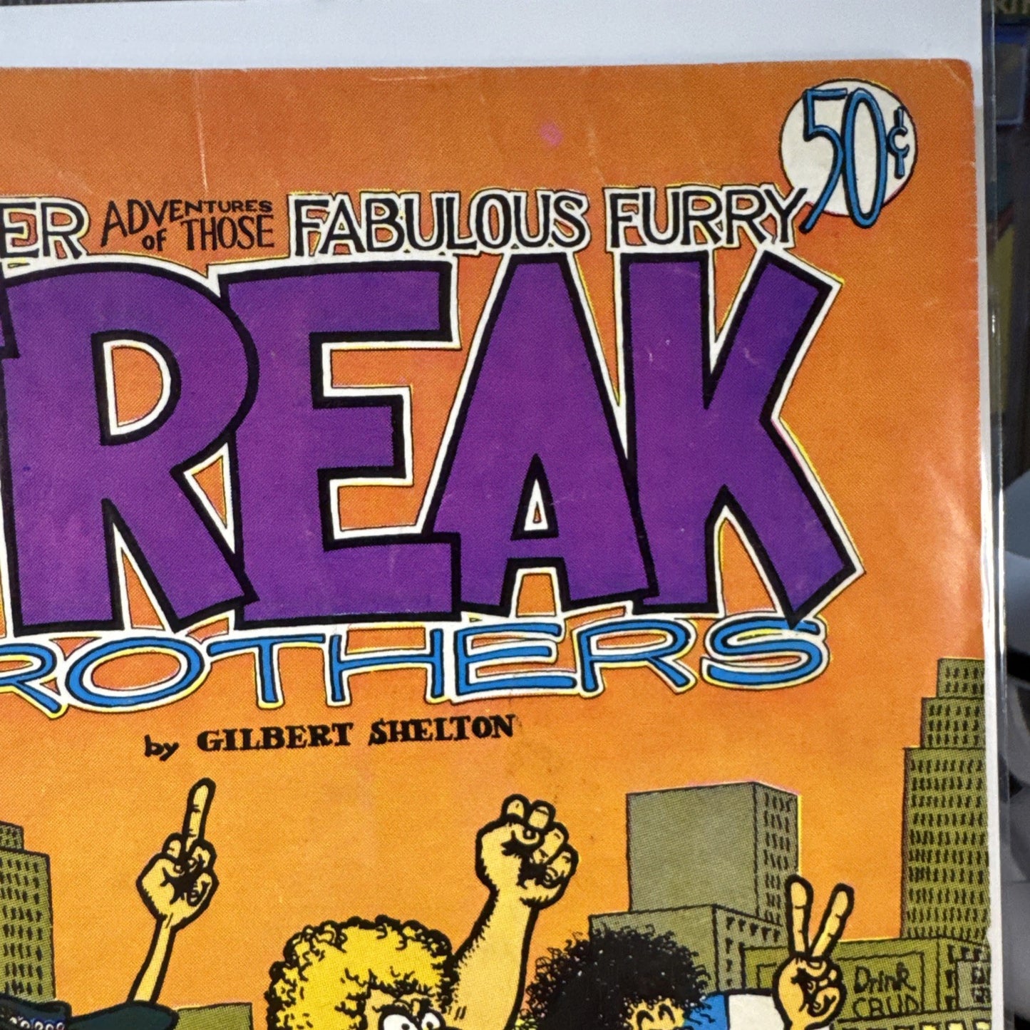 Fabulous Furry Freak Brothers #2 VG 2nd Print (Rip Off Press 1972) UNDERGROUND