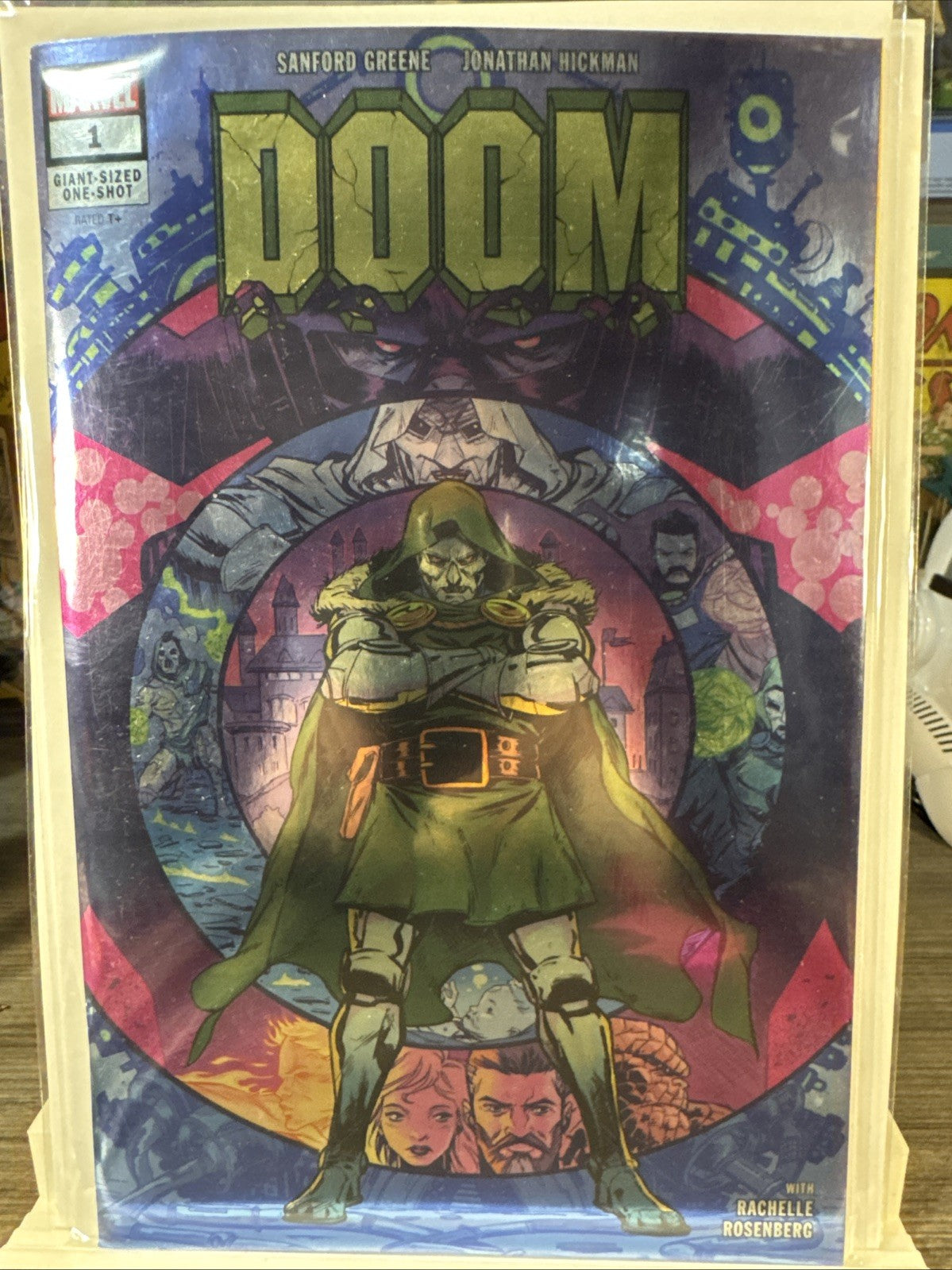 Doom #1 Whatnot Beyond The Con Marvel '24 Standard Foil MODERN DOOM Only 1500