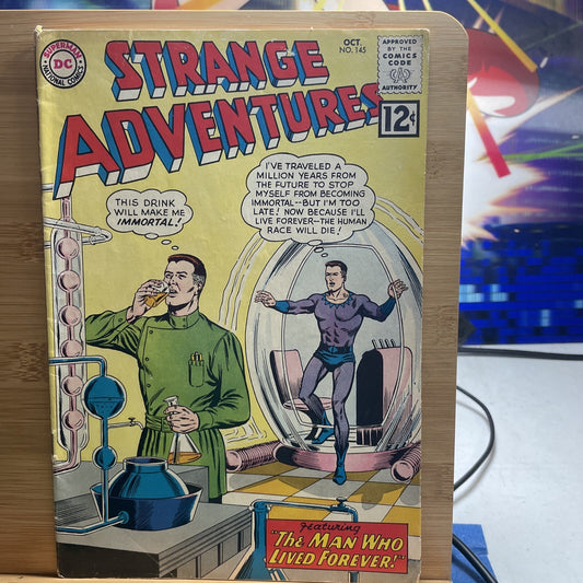 STRANGE ADVENTURES #145, Oct 1962. Carmine Infantino, Murphy Anderson. Very fine
