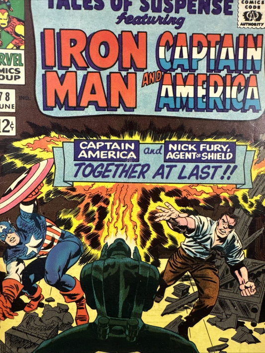 Tales of Suspense #78 (Marvel Comics June 1966) VG+ SILVER