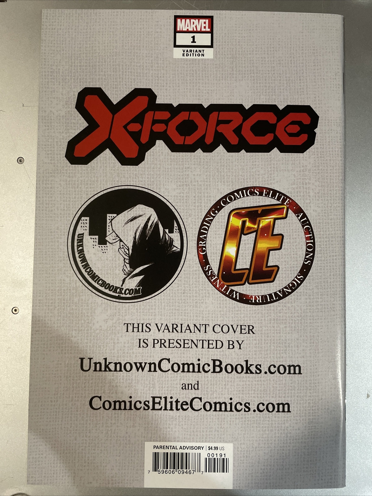 X-Force #1 " Kael Ngu Virgin Variant LTD 500 Unknown Comics Perfect Copy Domino