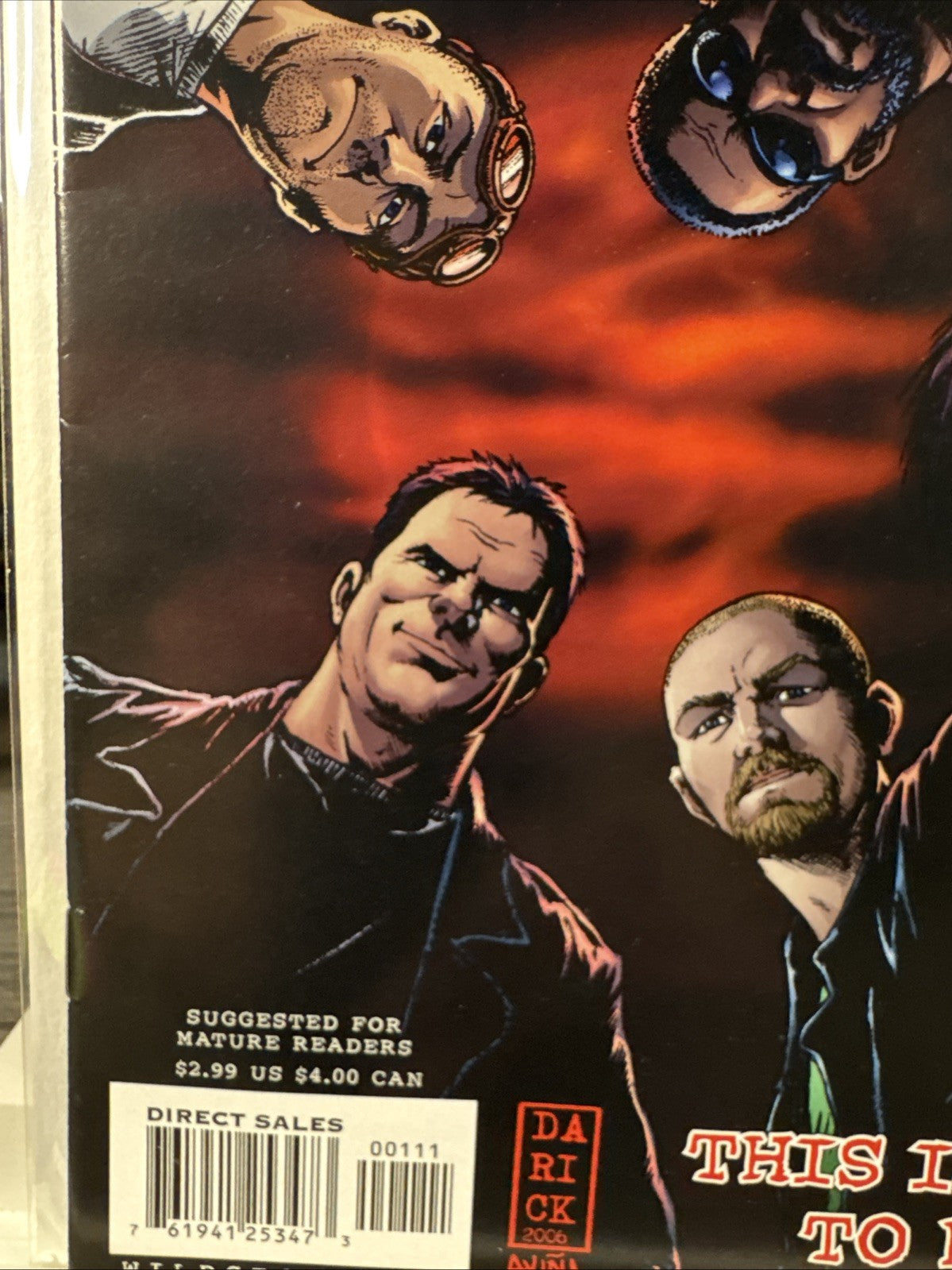 The Boys #1 (DC Comics October 2006) MODERN KEY NM-