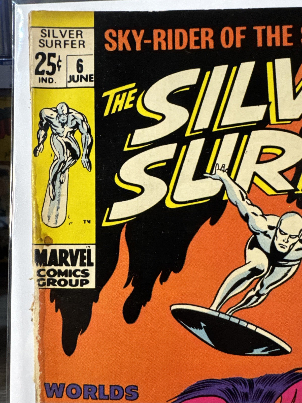 The Silver Surfer #6 (Marvel Comics June 1969) READER COPY
