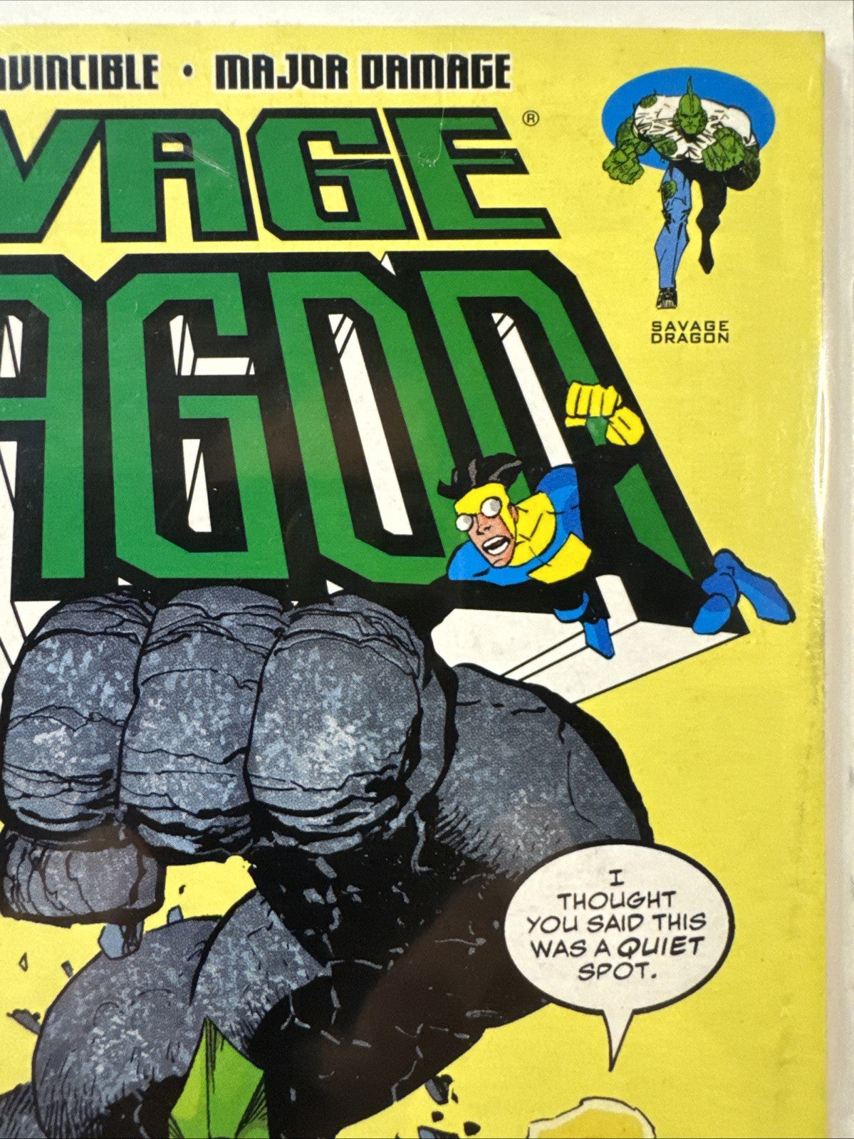 Savage Dragon #107 (Image 2003) Very Early Invincible Appearance MODERN