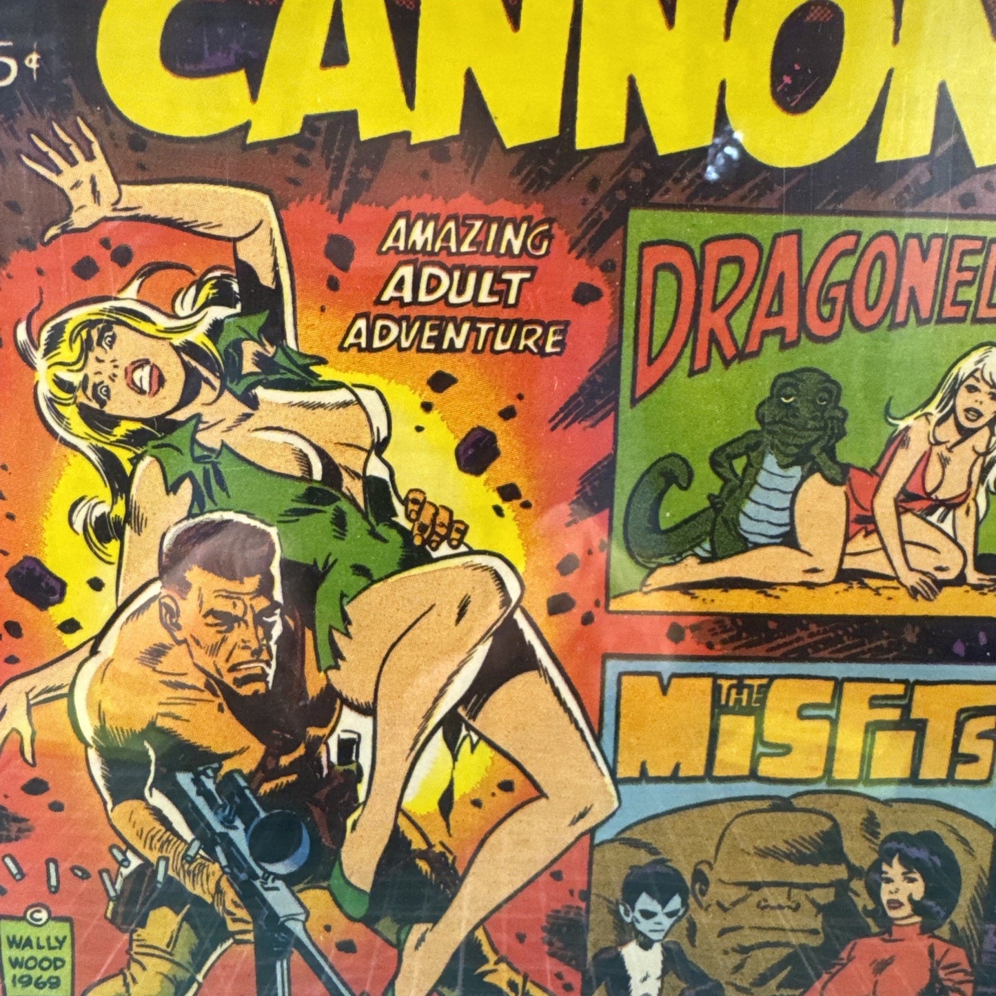 Heroes Inc. Presents Cannon #1 (Wally Wood 1969)Steve Ditko CGC 9.2 Silver Age
