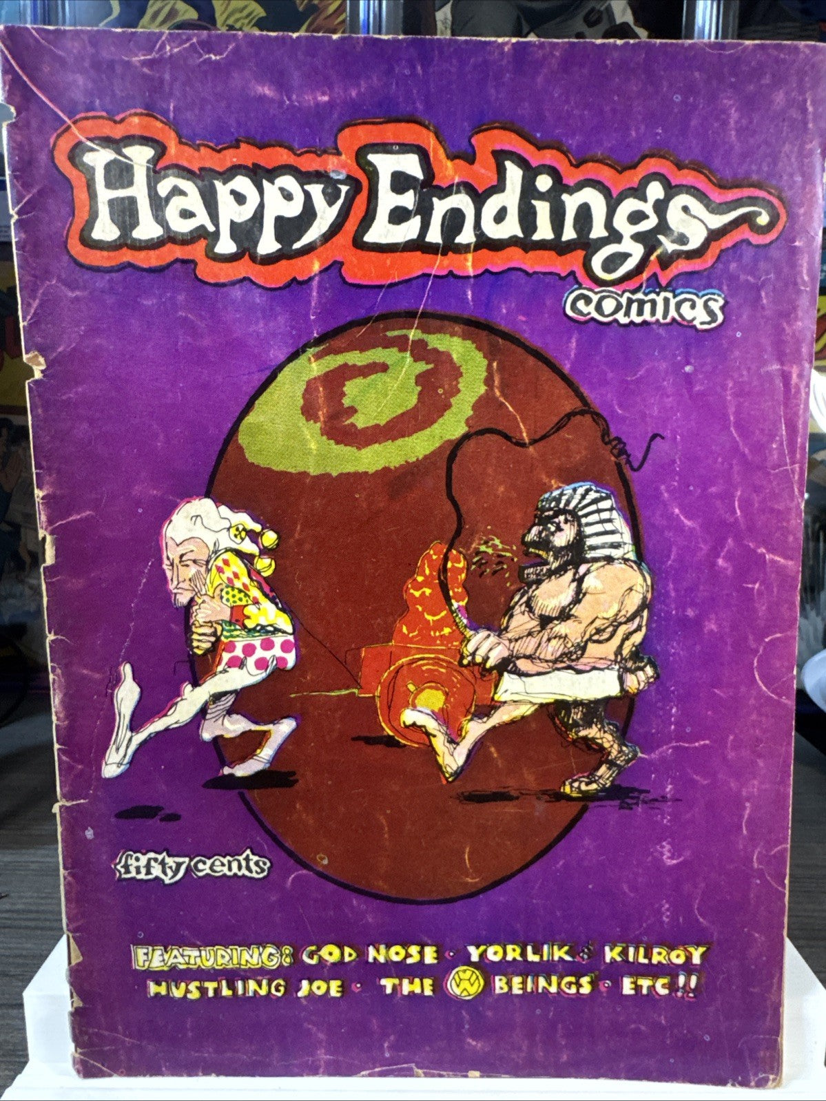 Happy Endings Comics (Rip Off Press 1969) Detached Reader UNDERGROUND SILVER