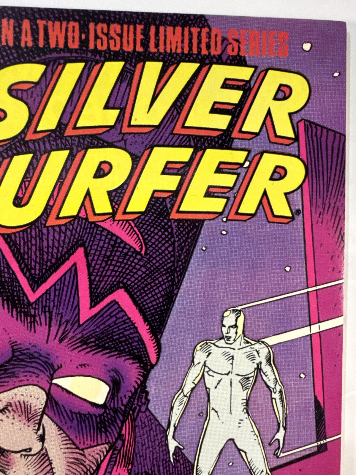 The Silver Surfer #1 Newsstand (Marvel Comics December 1988) NM- MOEBIUS COPPER