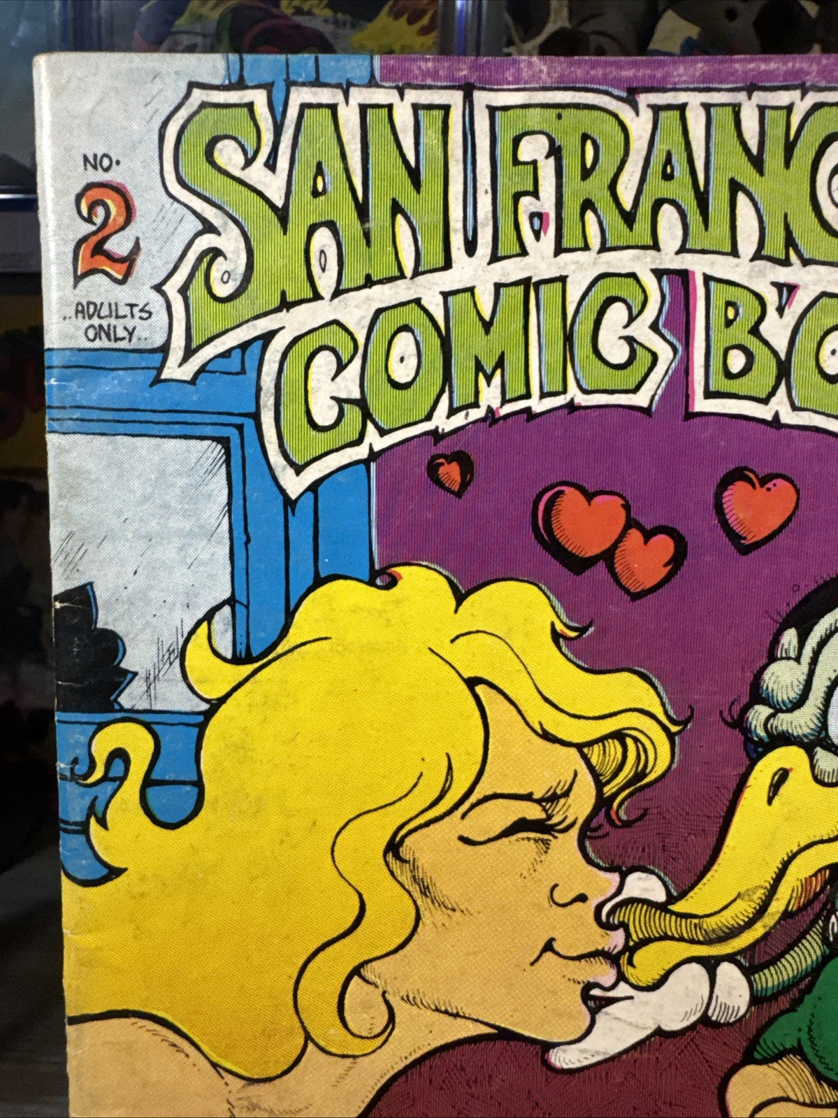 San Francisco Comic Book #2  1970 Wraparound Cover The Print Mint UNDERGROUND