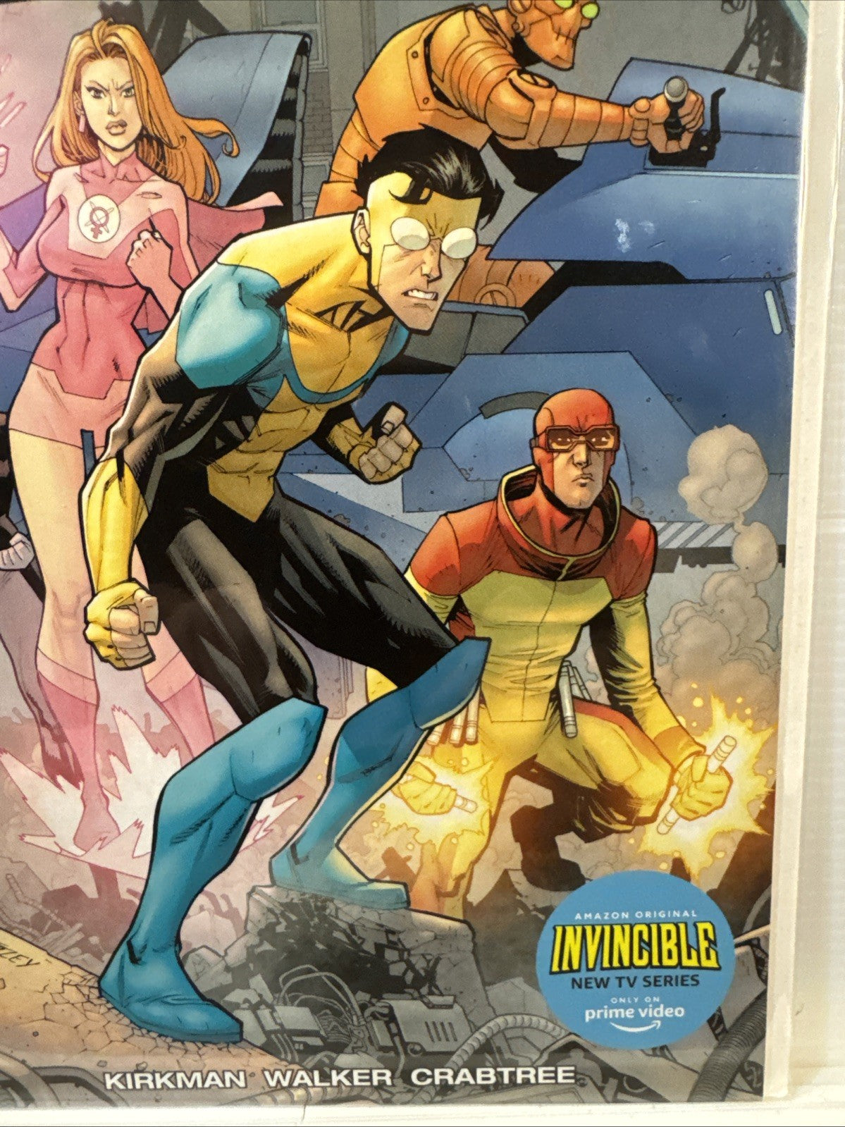 Invincible #1 Amazon Animated Series Promo (Image Comics Malibu Comics March...