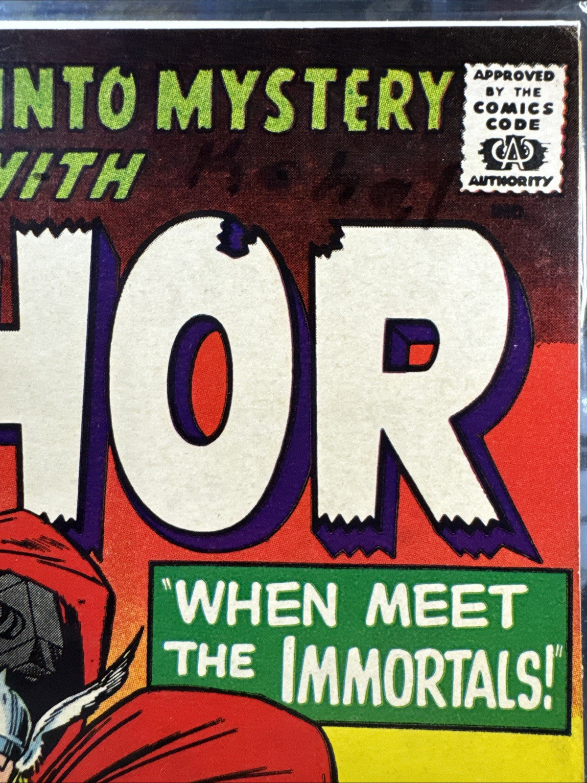 JOURNEY INTO MYSTERY #125 5.0 LAST ISSUE MARVEL COMICS 1966 KEY SILVER See Pics