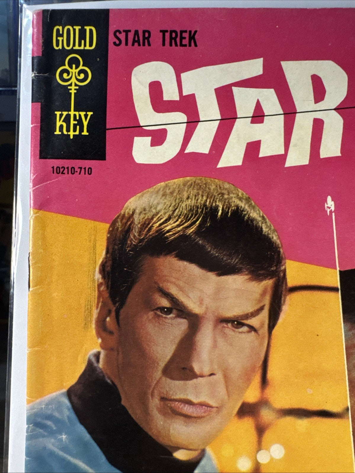 STAR TREK #1 Gold Key Comic 1967 1st Issue Nimoy, Shatner Photo Cover SILVER KEY