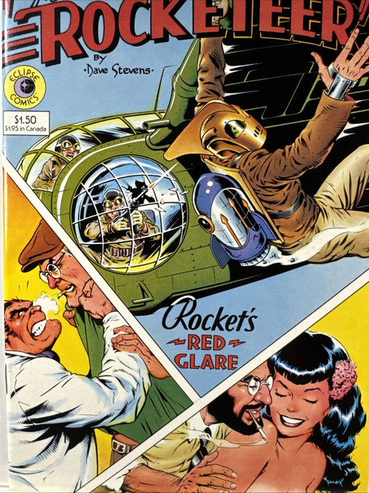 The Rocketeer Special Edition #1 Eclipse 1984 NM Betty Page Dave Stevens BRONZE