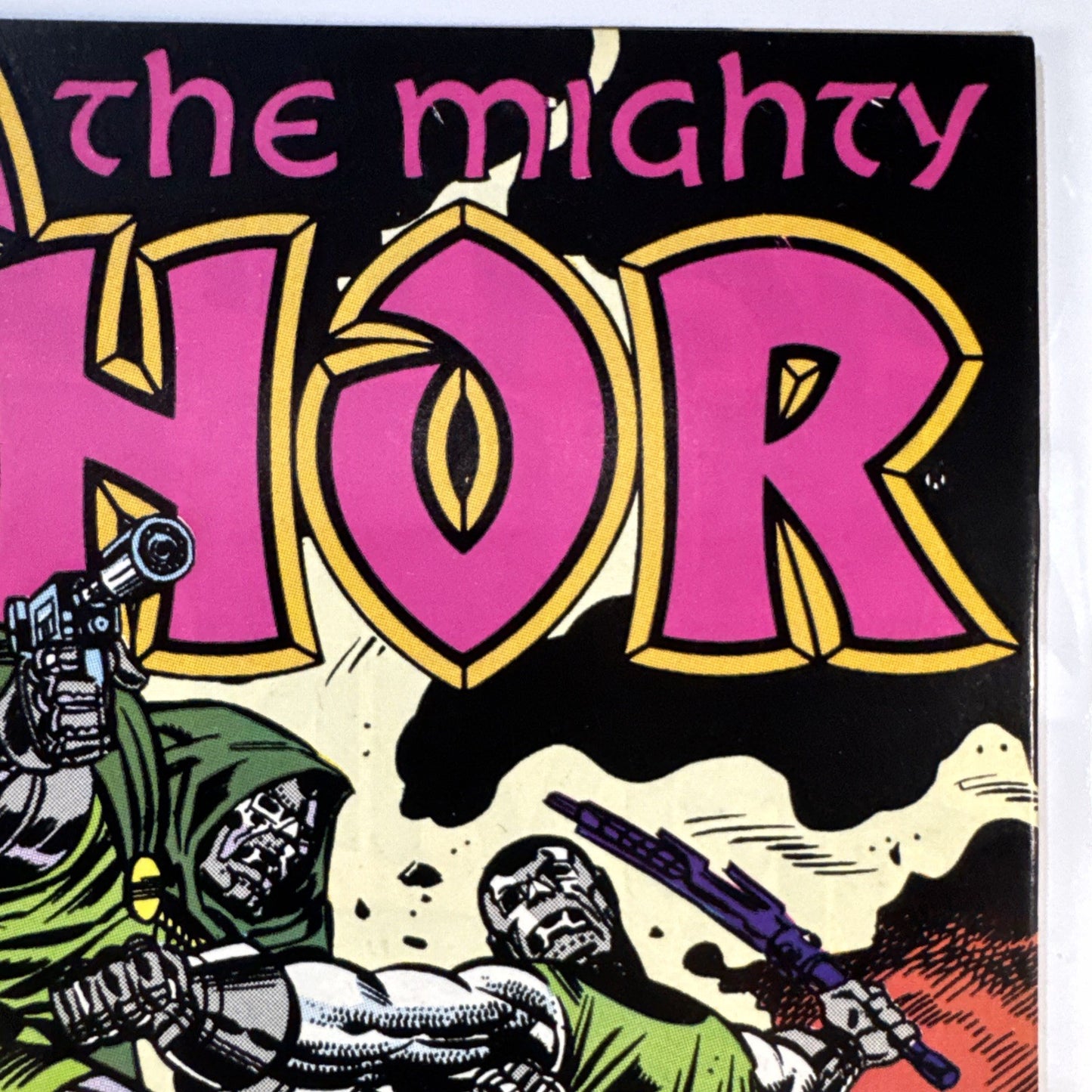 The Mighty Thor #410 (Marvel Comics Mid November 1989) COPPER DOOM KEY