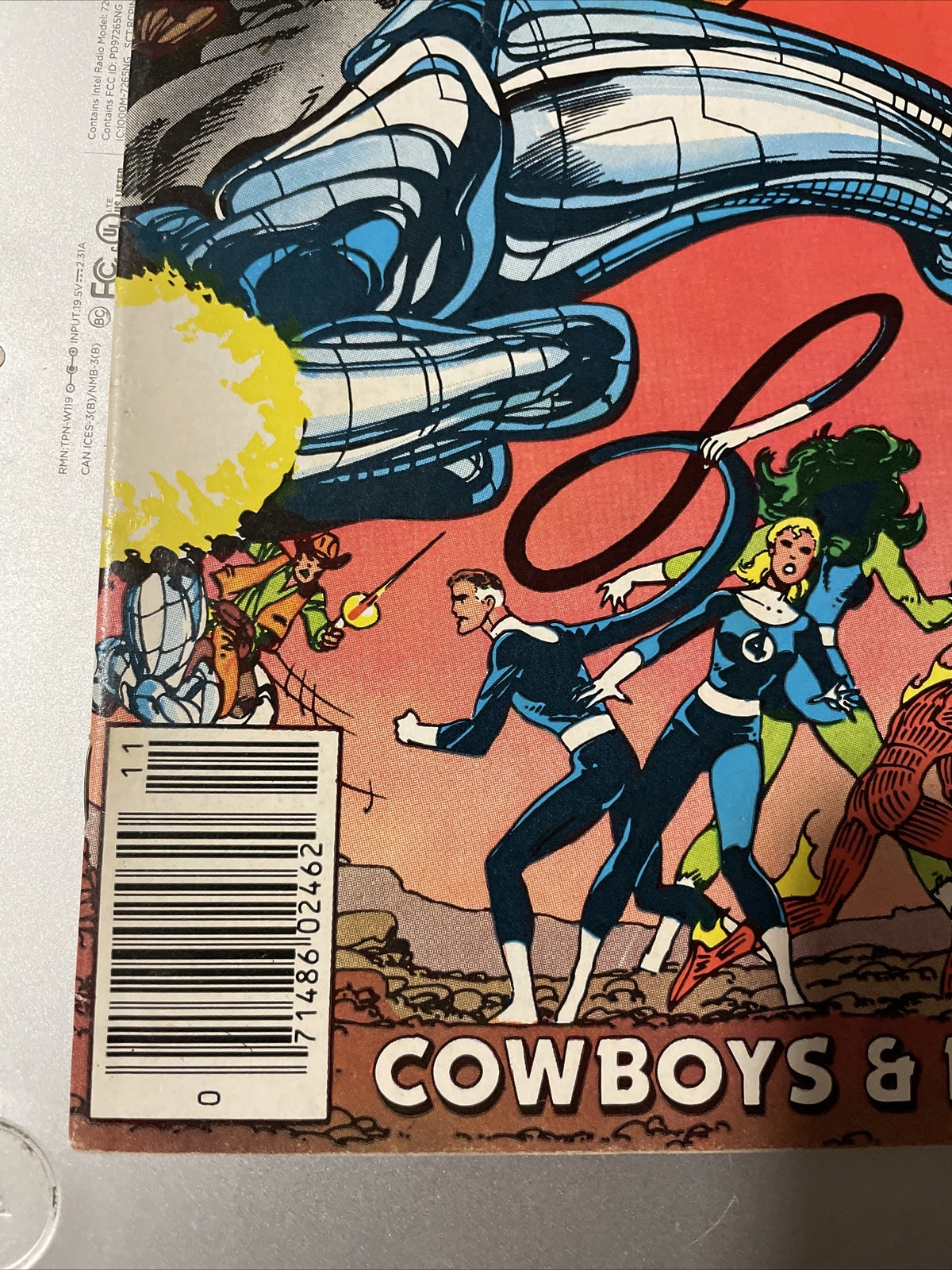 Fantastic Four #272 Comic Book 1984 F/VF 1st Cameo Nathaniel Richards Press It