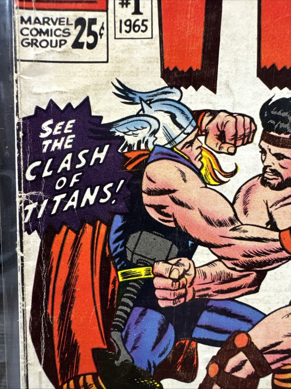 JOURNEY INTO MYSTERY ANNUAL #1 1965 VG KEY 1st Appearance Hercules & Zeus SILVER