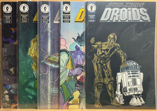 Star Wars Droids Comic Books Dark Horse Comics LOT OF 5 Issue 1 2 3 5 6 NM