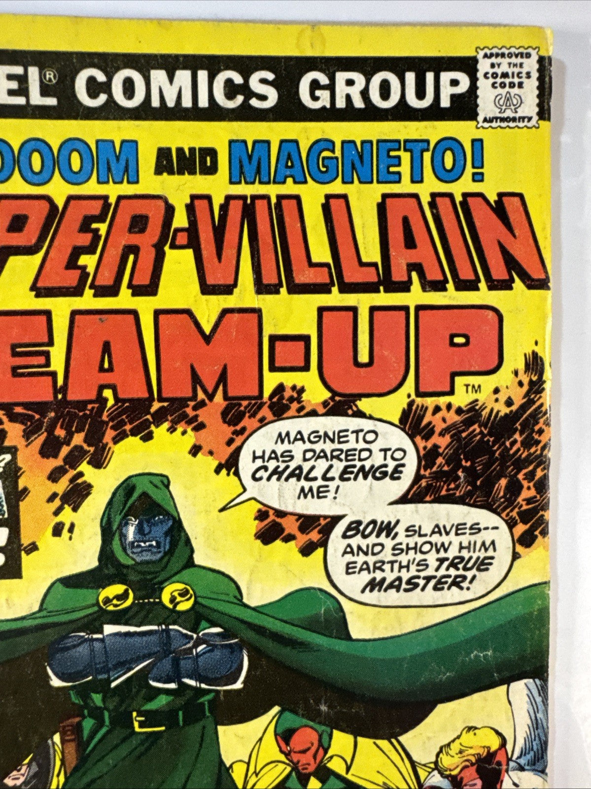 Super-Villain Team-Up #14 (Marvel 1977) 1st Meeting Dr. Doom & Magneto BRONZE VG