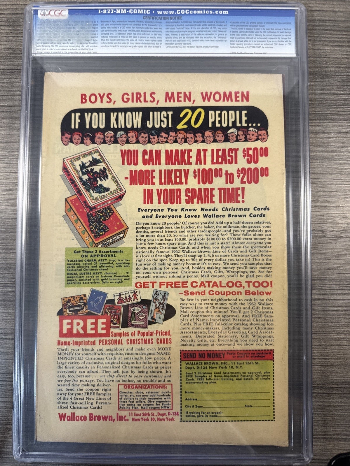 Journey into Mystery 84 CGC 5.0 1962 Marvel 1st Appearance Jane Foster 2nd Thor