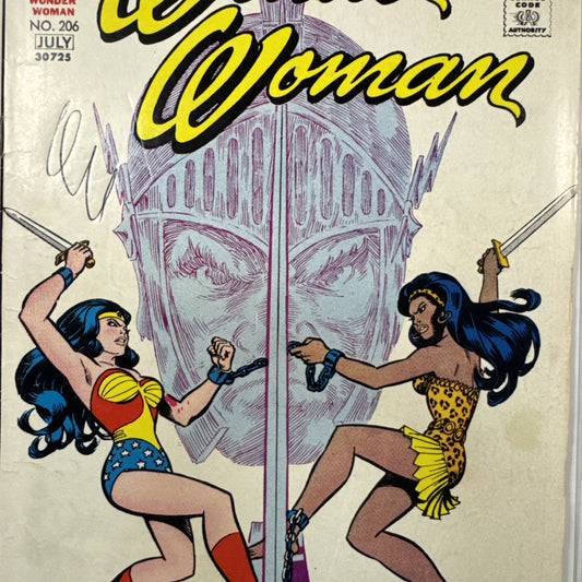 Wonder Woman #206 (DC Comics June-July 1973)