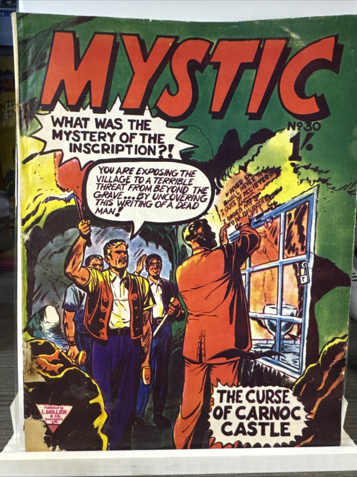 Mystic #30 1963 GD Vintage Comic UK L. Miller SILVER