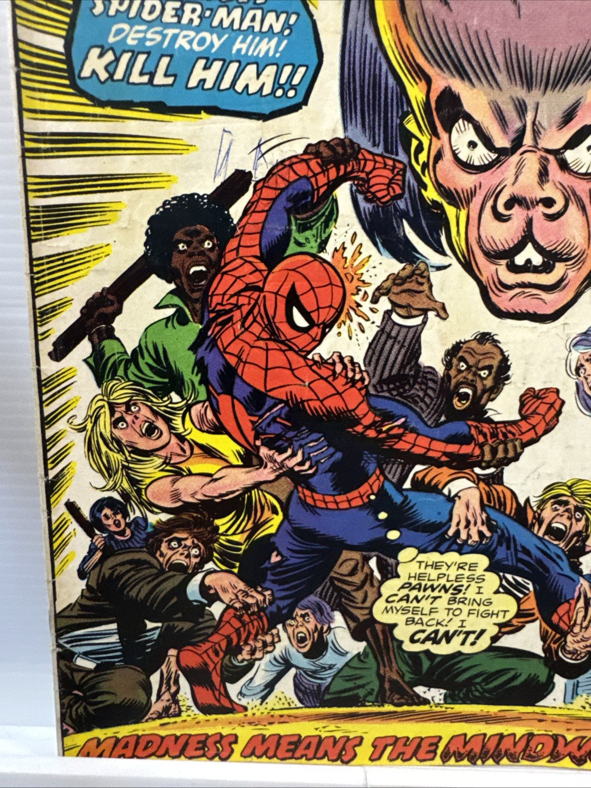 The Amazing Spider-Man #138 (Marvel Comics November 1974) Has MVS KEY BRONZE