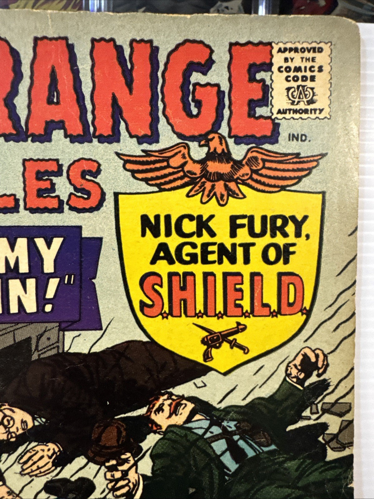 Strange Tales #147 (Marvel Comics August 1966) SILVER KEY 1st Kaluu (cameo)