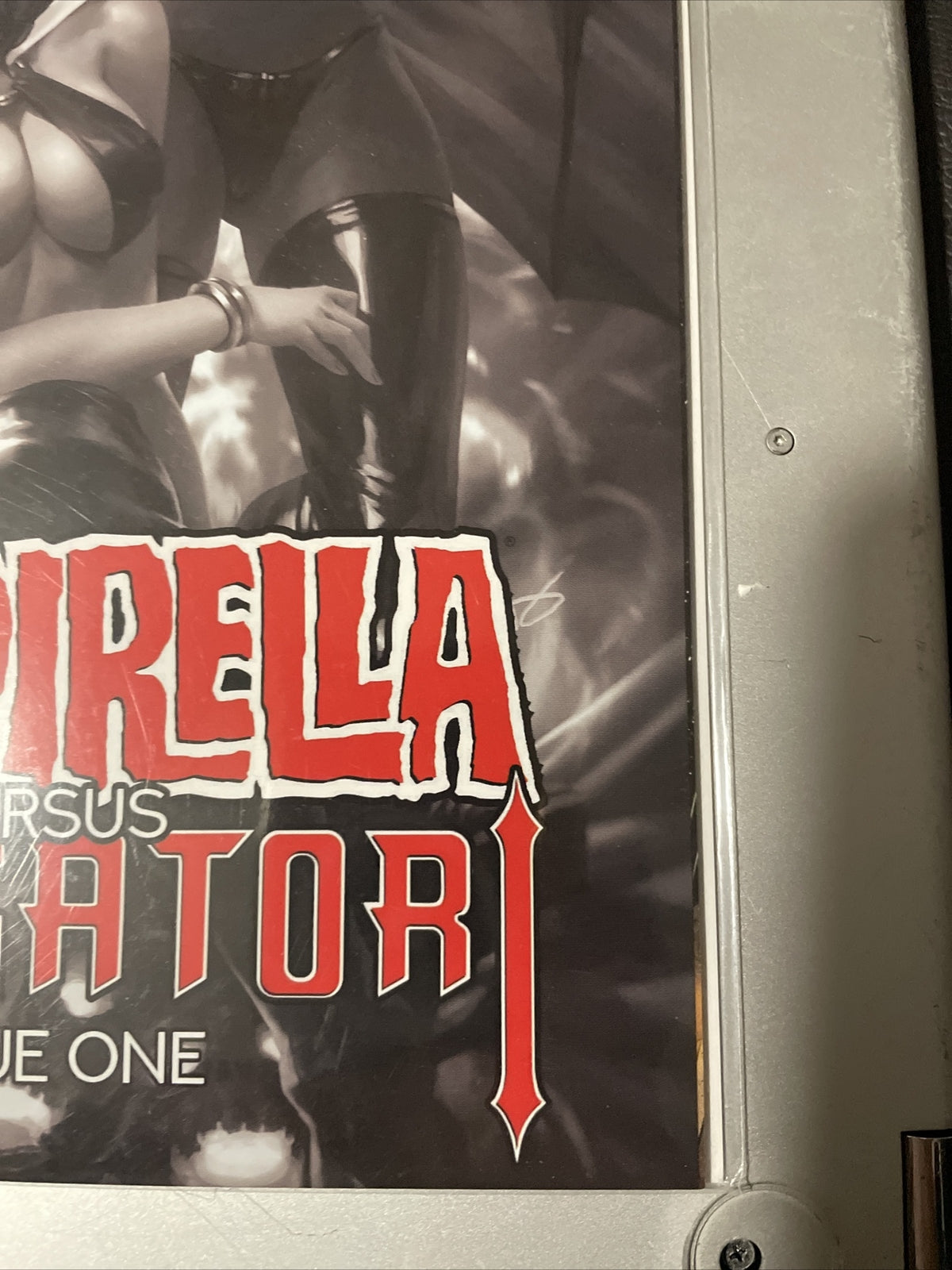 Vampirella Versus Pergatori #1 Chew 1:40 B&W Variant Dynamite Comics Rare HTF