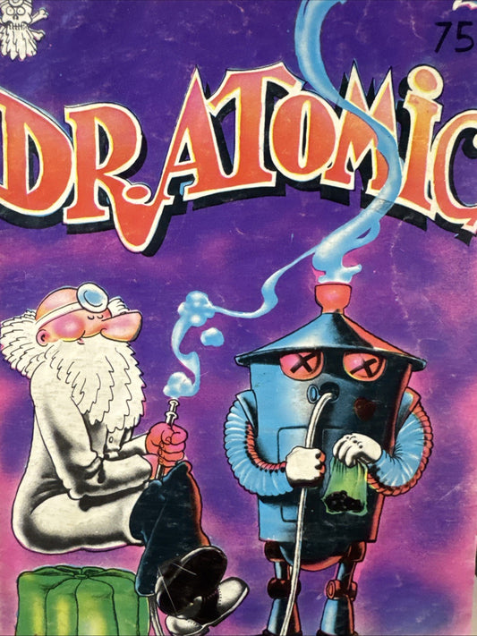DR. ATOMIC # 2 Underground Comic - Larry Todd Comix RARE 2nd Print HTF 1973