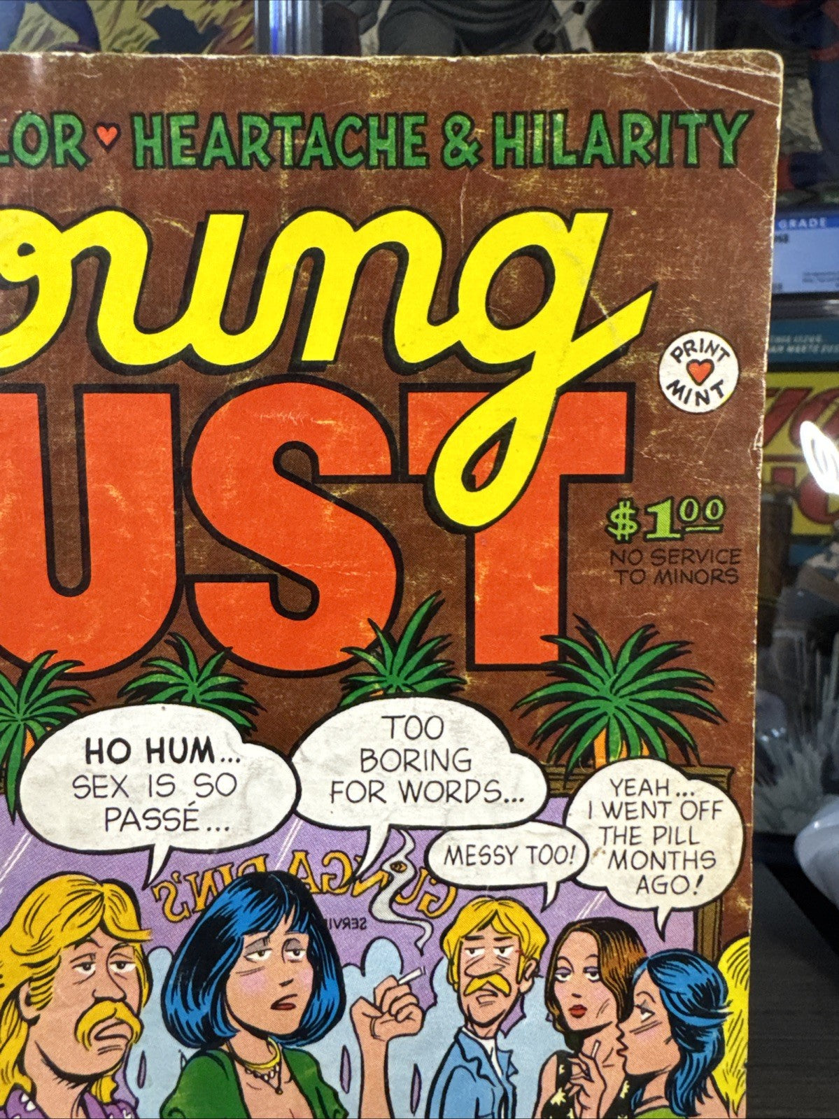 Young Lust #4 (Print Mint November 1974) UNDERGROUND BRONZE