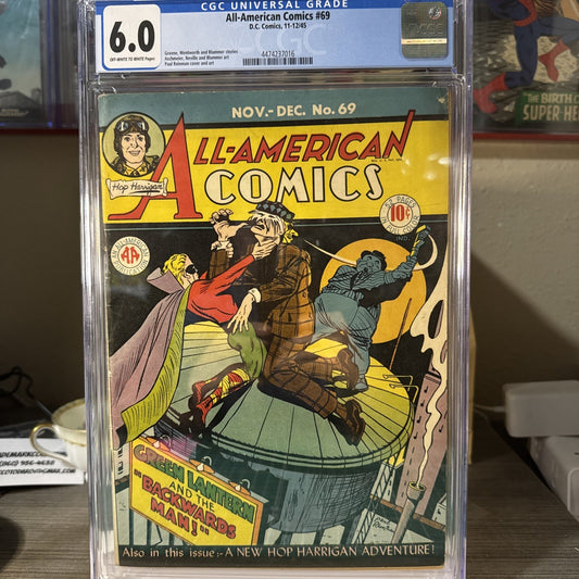 All-American Comics #69 CGC 6.0! FEW CGC GRADED COPIES AND THIS ONE IS NOICE!