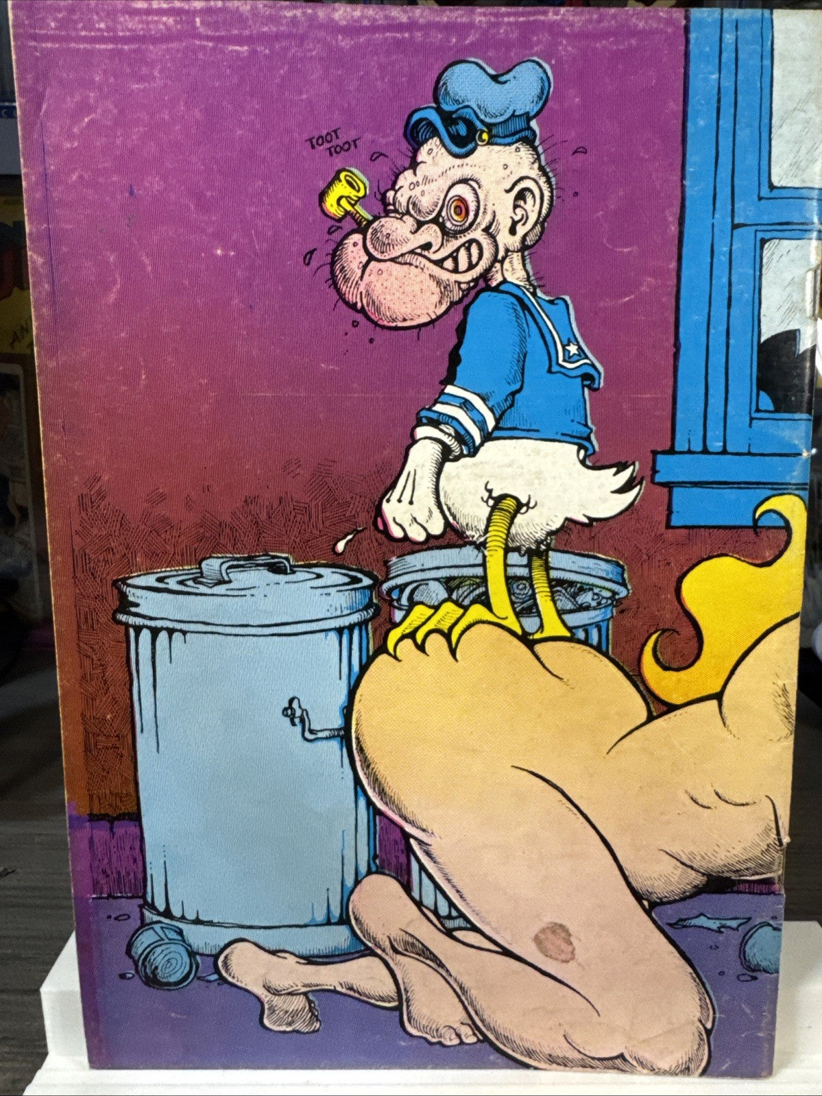 San Francisco Comic Book #2  1970 Wraparound Cover The Print Mint UNDERGROUND