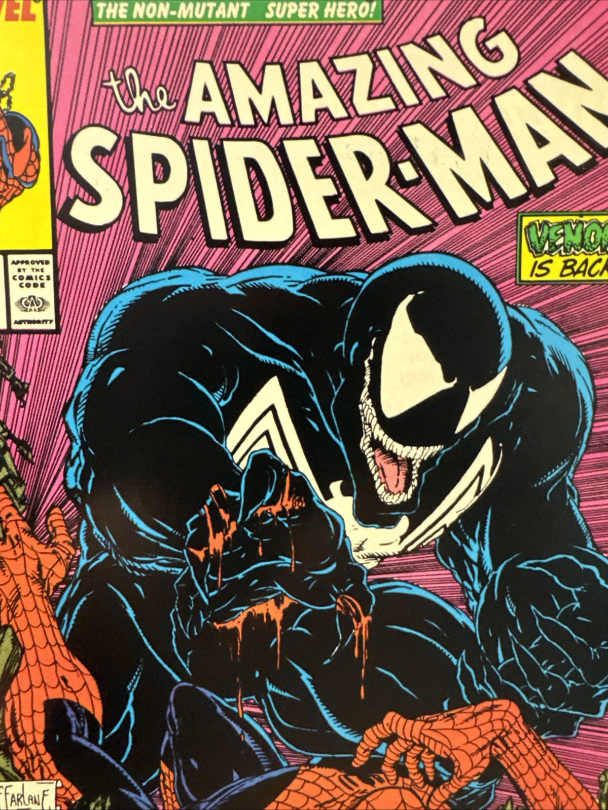 The Amazing Spider-Man #316 Marvel Comics 1989 VENOM KEY COPPER McFarlane NM/NM+