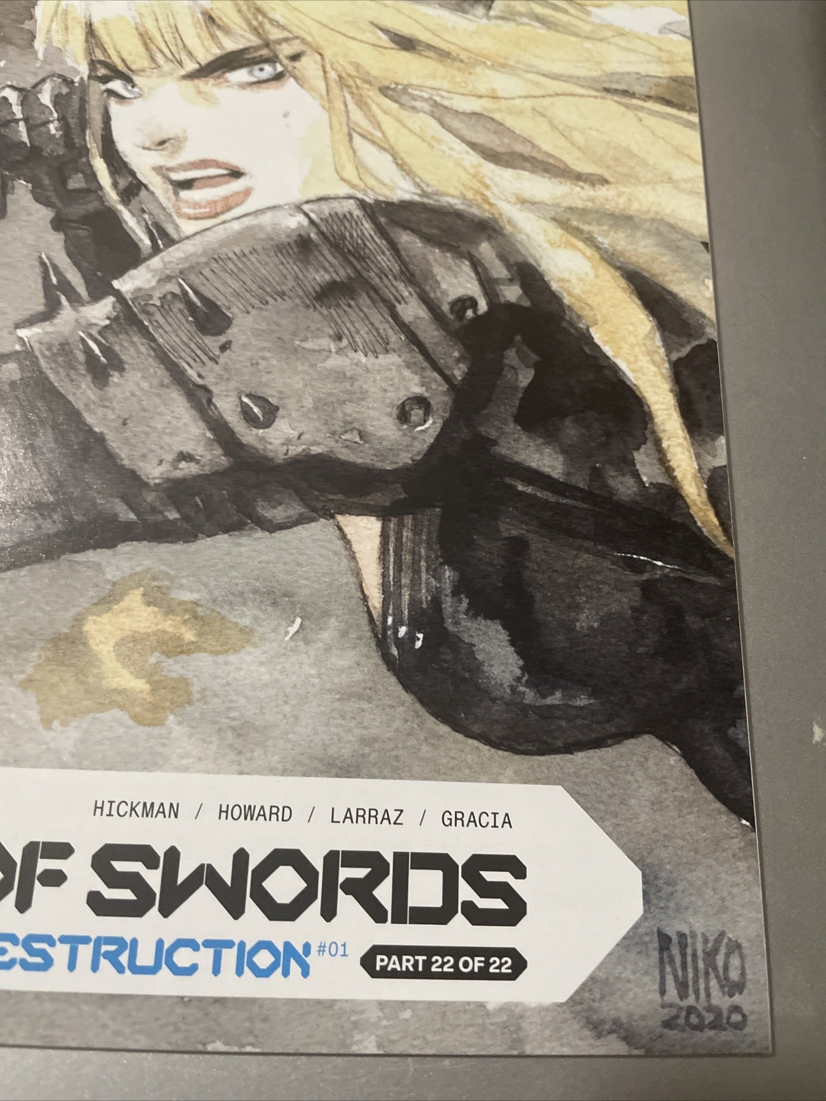 X OF SWORDS: DESTRUCTION 1 2021 LCSD MAGIK VARIANT 2021 NM+ Sweet Watercolor Cvr