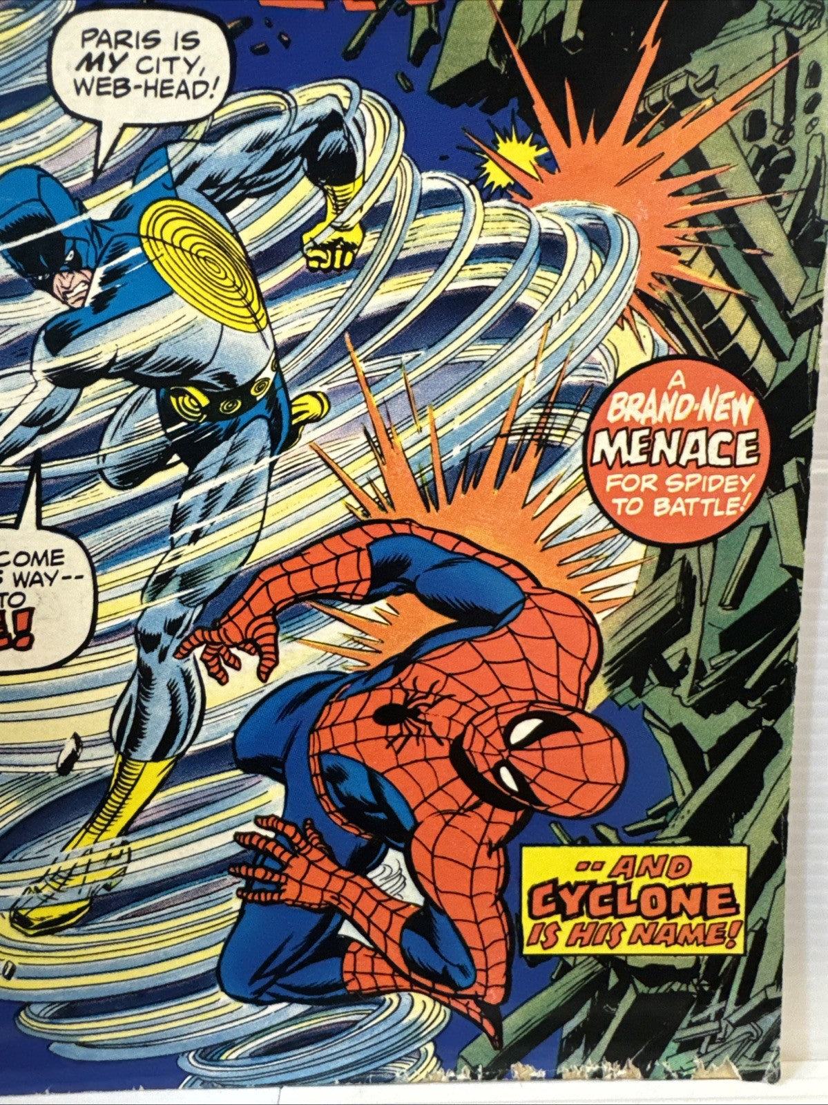 The Amazing Spider-Man #143 (Marvel Comics1975) BRONZE KEY 1st App Cyclone