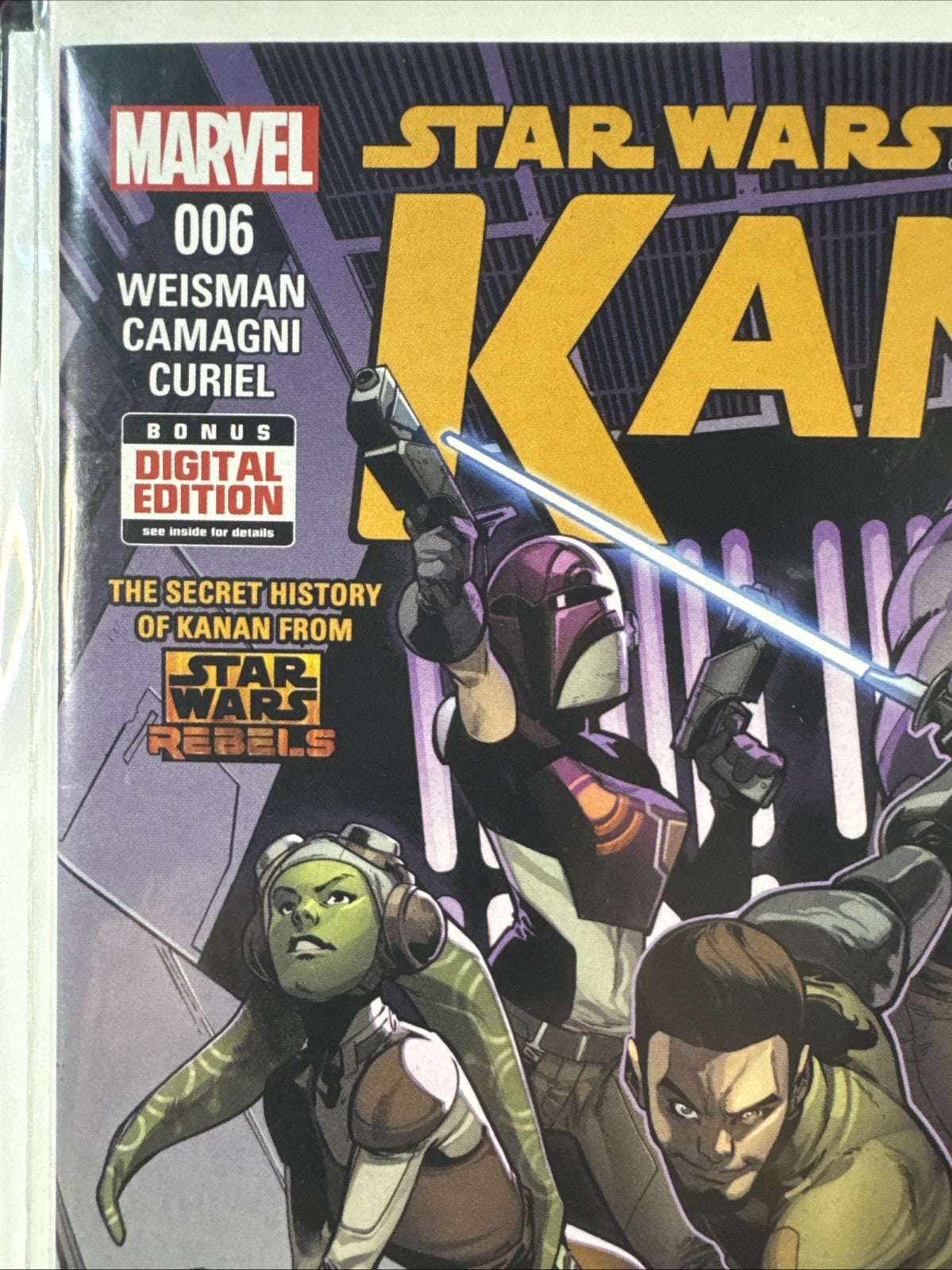 Kanan the Last Padawan #6 Marvel 2015 NM 1st Ezra, Zeb, Sabine STAR WARS KEY