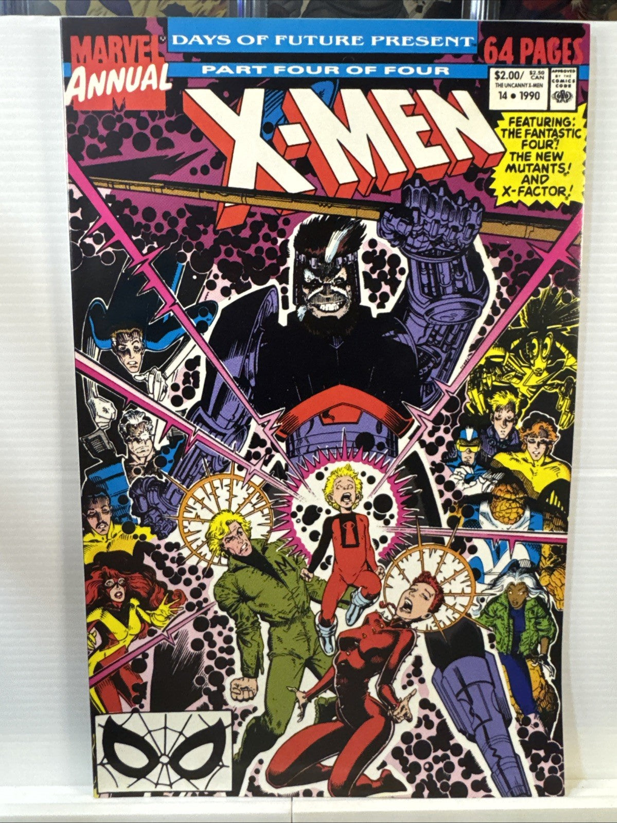 X-Men Annual #14 - 1st Gambit Cameo - Marvel Comics 1990 Key NM COPPER