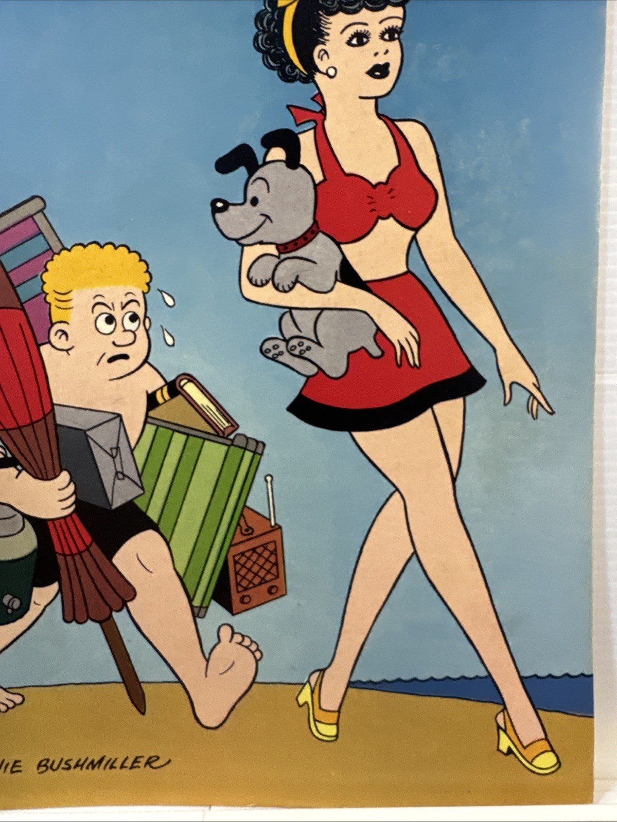 Fritzi Ritz #58 (Dell Comics June-August 1958) Gorgeous SILVER AGE Good Girl VF