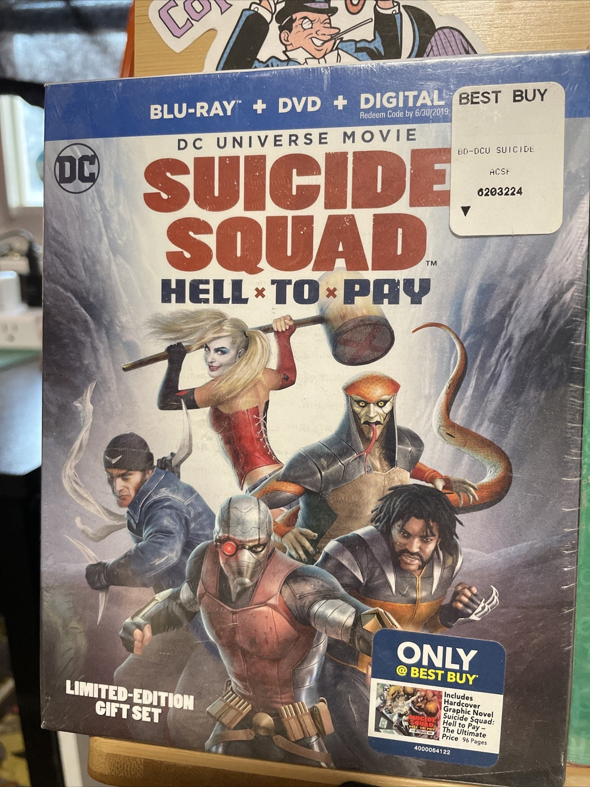Monsters University Blu-ray + DVD w/ Suicide Squad  & Strawberry NEW! SEALED!