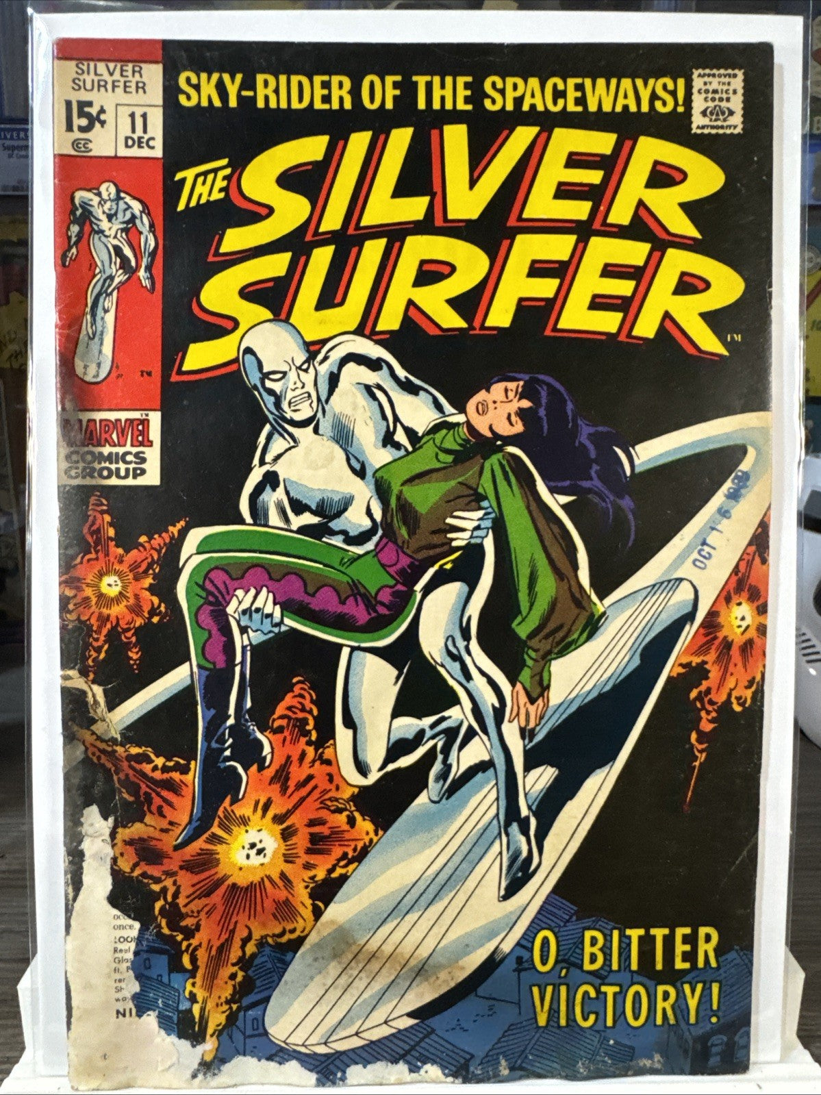 The Silver Surfer #11 (Marvel Comics December 1969) READER COPY