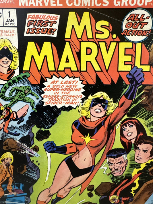 Ms. Marvel #1 (Marvel Comics January 1977)