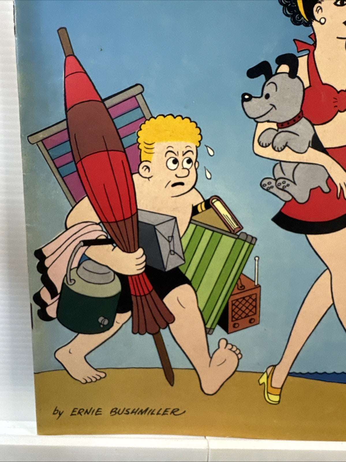 Fritzi Ritz #58 (Dell Comics June-August 1958) Gorgeous SILVER AGE Good Girl VF