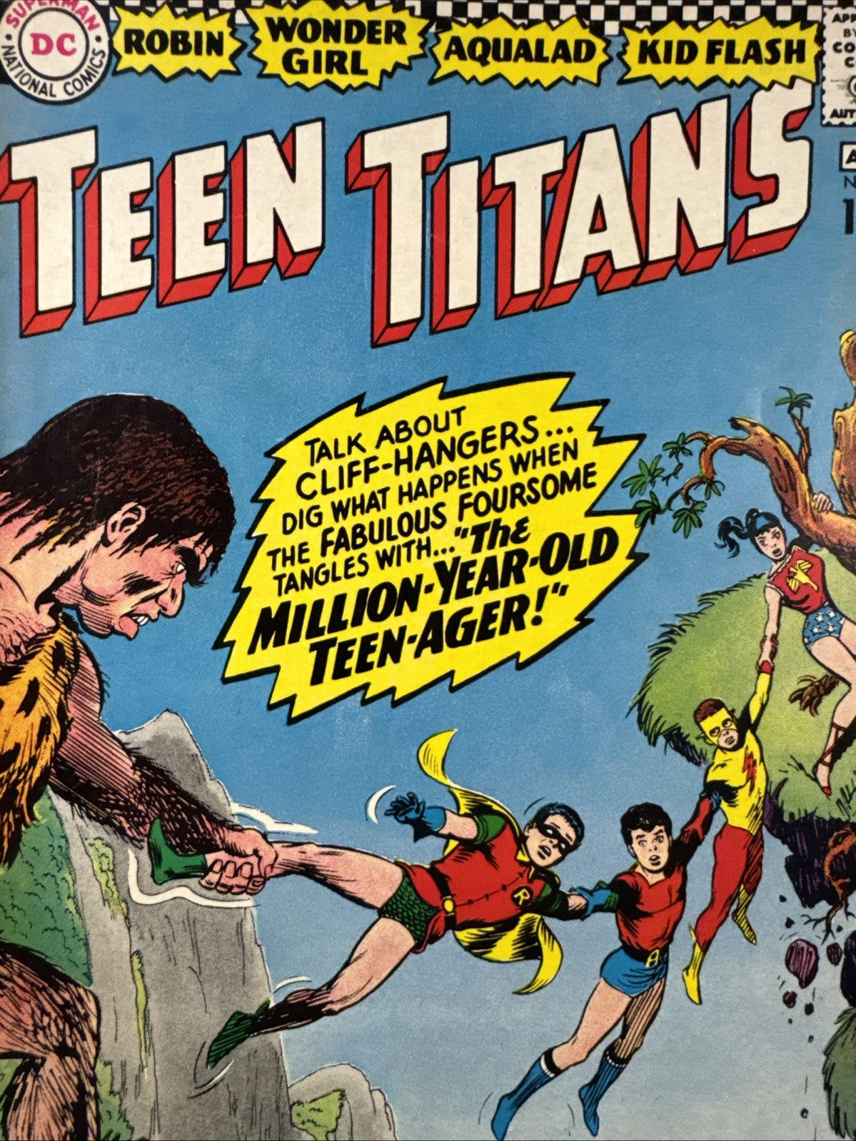 Teen Titans #2 (DC Comics March-April 1966) SILVER F