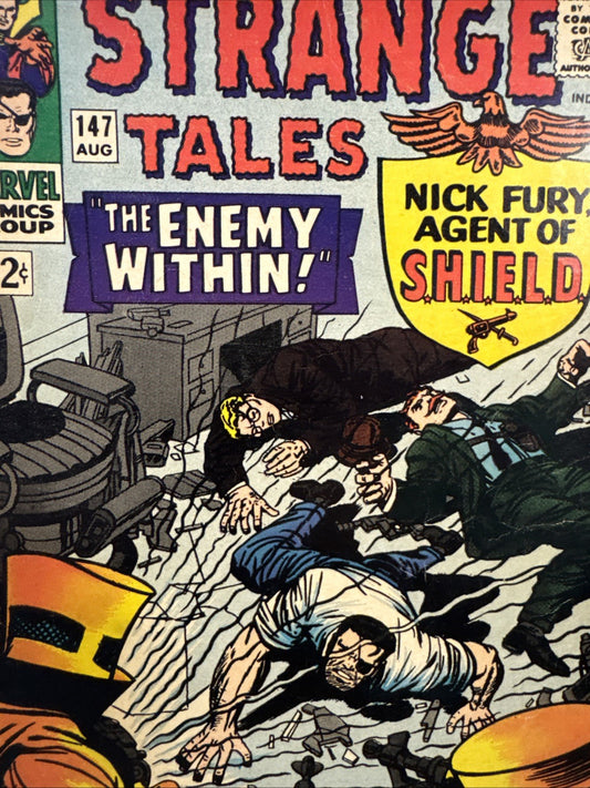 Strange Tales #147 (Marvel Comics August 1966) SILVER KEY 1st Kaluu (cameo)