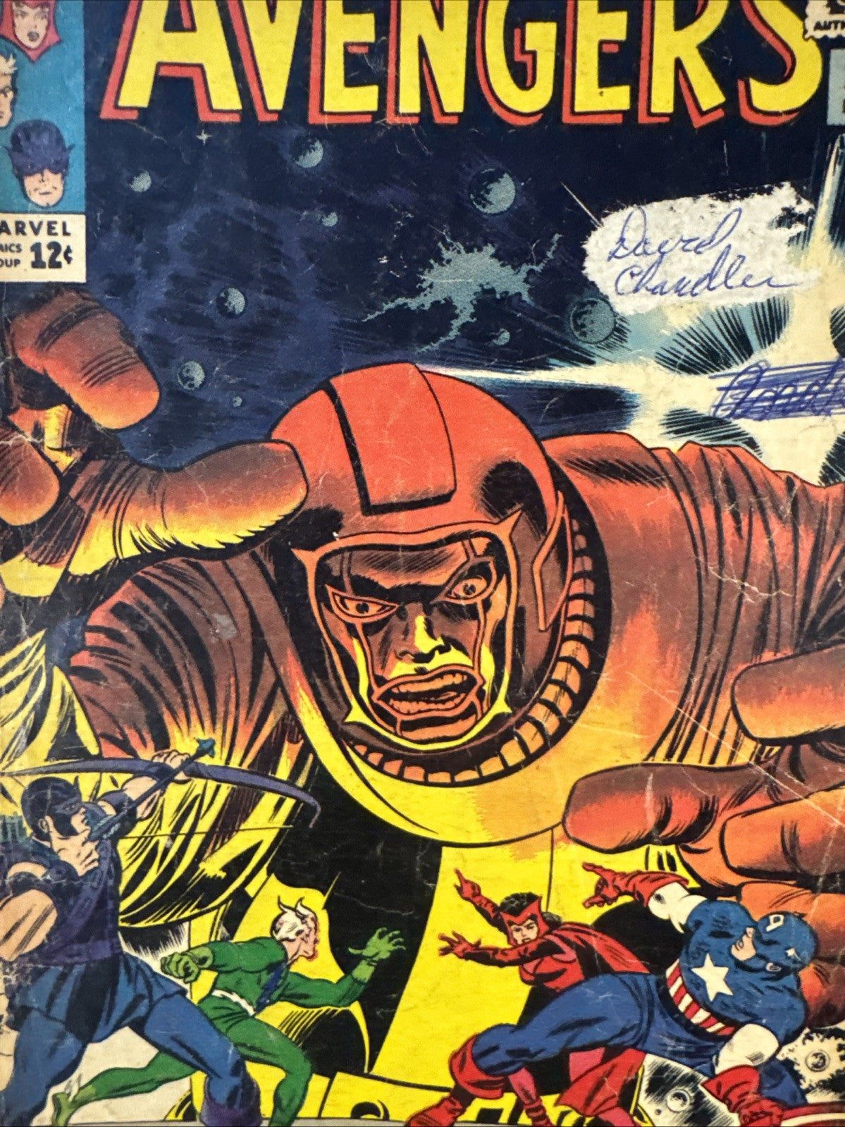 Avengers 23 (Marvel, 1965) First Ravonna Renslayer  G+ KEY SILVER