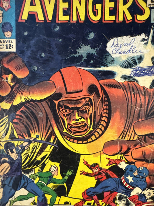 Avengers 23 (Marvel, 1965) First Ravonna Renslayer  G+ KEY SILVER