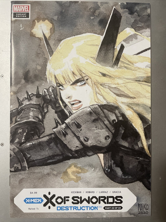 X OF SWORDS: DESTRUCTION 1 2021 LCSD MAGIK VARIANT 2021 NM+ Sweet Watercolor Cvr