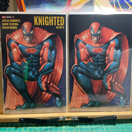 Knighted (2021) RARE Trade & Virgin Variant Set by Hurwitz, Texeira MINTY FRESH!