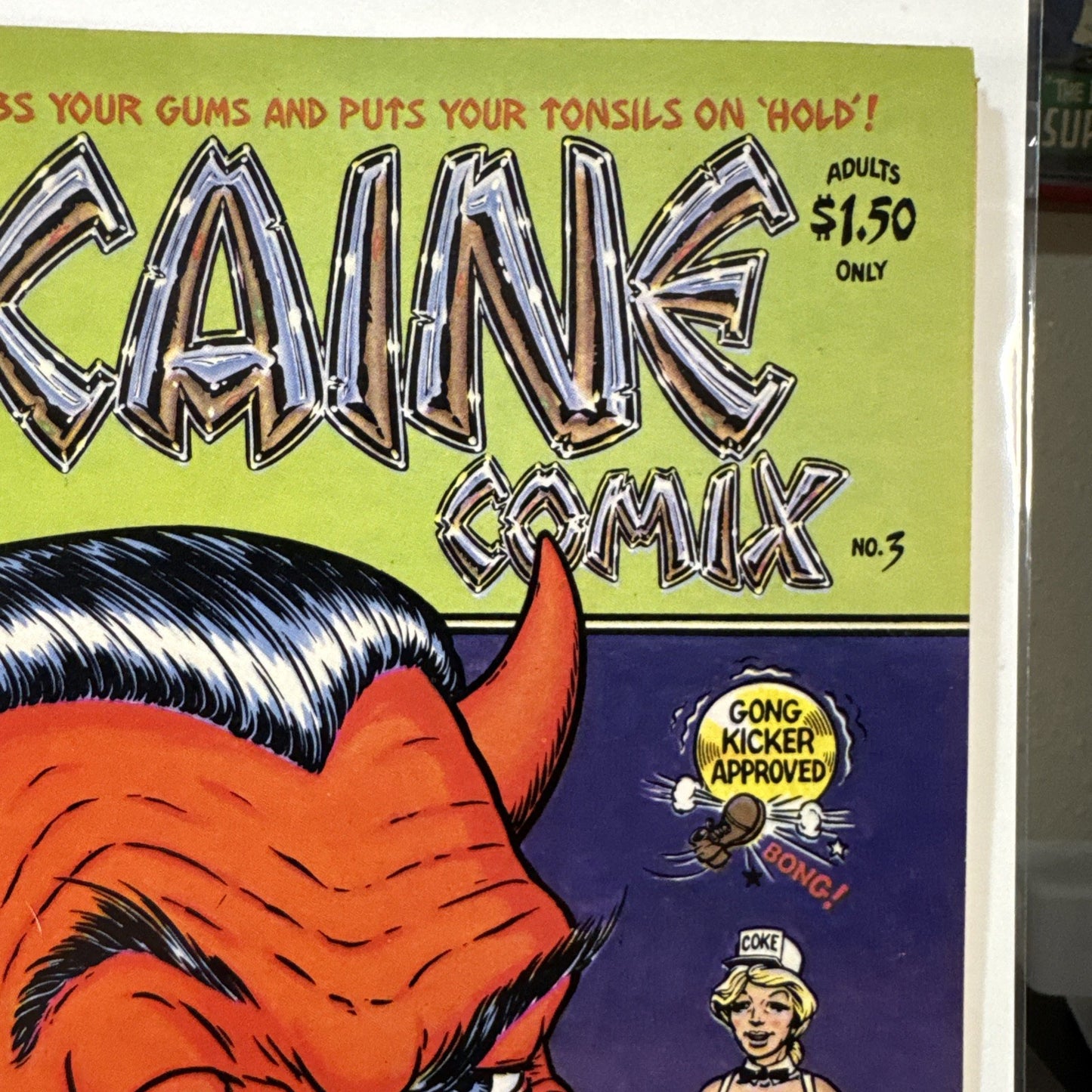 Cocaine Comix #3  Last Gasp Publisher 1981 UNDERGROUND VF Rare!