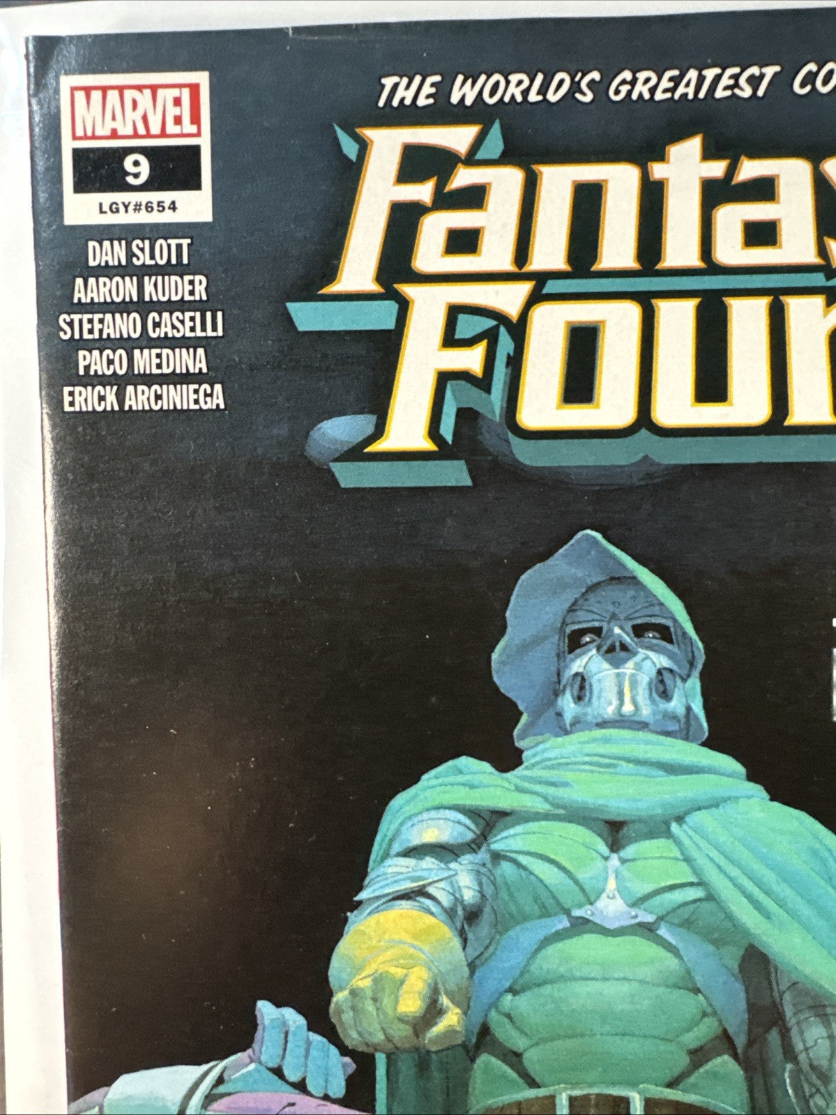 Fantastic Four #9 (654) Ribic Variant (Marvel Comics June 2019) MODERN DOOM